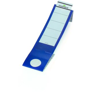 Rckenschilder Durable Ordofix 8091, lang / schmal, blau, 10 Stck