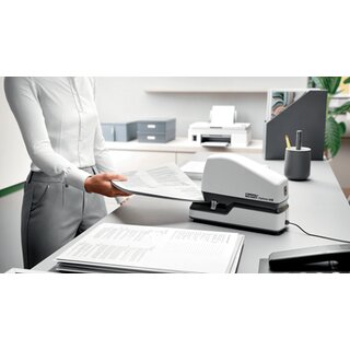 Rapid Elektroheftgert Optima 60E, Heftleistung: 60 Blatt, wei