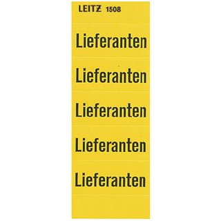 Inhaltsschild, Lief., sk, 60x25,5mm, gelb