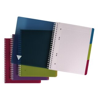 Geschäftsbuch Brause 329755, A5+, kariert, 90 Blatt