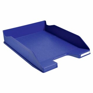 Briefkorb Exacompta 113101D Forever, stapelbar, Mae: 255 x 345 x 65mm, blau