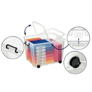 Aufbewahrungsbox Strata HW676, Volumen: 75l, Maße:...