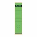 Rückenschild, sk, Papier, breit/lang, 61x285mm, grün