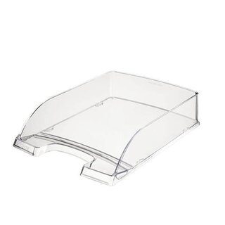 Leitz Briefkorb 5226 WOW, stapelbar, A4, grau transparent