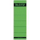 Rckenschilder Leitz 1642, kurz / breit, grn, 10 Stck