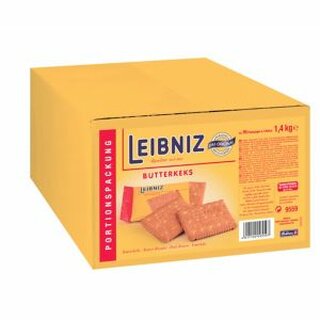 Gebck Bahlsen 9559 Leibniz Butterkeks, 96 Packungen mit je 3 Keksen