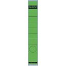 Rckenschilder Leitz 1648, lang / schmal, grn, 10 Stck