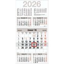 Bhner 5-Monatskalender TAKE FIVE M5TF, 5M/1S, 30 x 59...