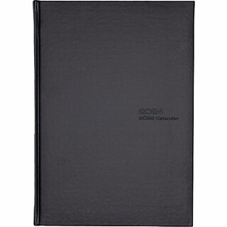 G�ss Buchkalender 58064, 1T/2S, Tucson, A4, 21 x 29,7cm, schwarz, 2027
