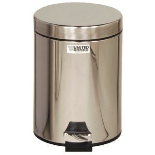 Rubbermaid Tretabfalleimer MST15SSPL, mit Fußpedal,...