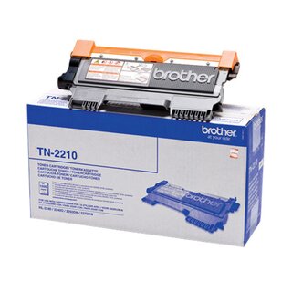 Toner Brother TN-2210, Reichweite: 1.200 Seiten, schwarz