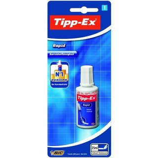 Korrekturflssigkeit Tipp-Ex Rapid, Inhalt: 25ml