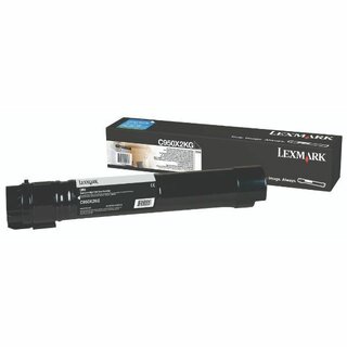 Toner Lexmark C950X2KG, Reichweite: 32.000 Seiten, schwarz