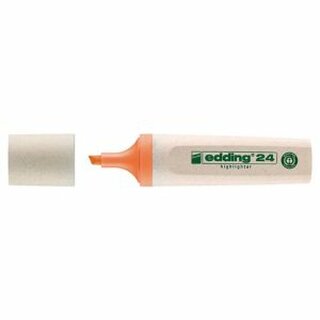 Textmarker edding 24, Strichstrke: 2-5mm, nachfllbar, orange