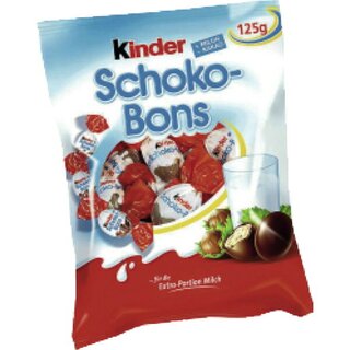 Kinder Schoko Bons, Beutel mit 125g