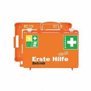 Erste-Hilfe-Koffer Shngen Betrieb, mit Fllung, nach DIN 13157, orange