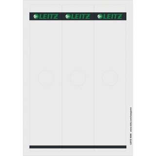 Rückenschilder Leitz 6098, für breite Hängeordner, grau,...