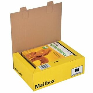 Versandbox Dinkhauser CP098.83, Innenmae: 331 x 241 x 104mm, M, gelb