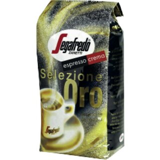 Espresso Segafredo 673986 Selezione Oro, unverwechselbar und vollmundig, 1000g