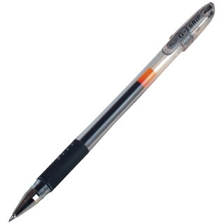 Gelschreiber Pilot Grip Klassik BLGP-G1-7, Strichstrke: 0,4mm, schwarz