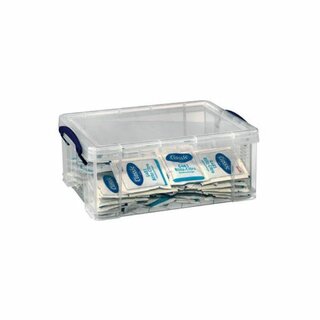 Aufbewahrungsbox Really Useful 9C, Volumen: 9l, Mae: 395x255x155mm, transparent