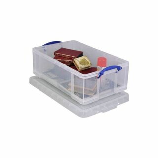 Aufbewahrungsbox Really Useful 50C, 50 Liter, 710 x 440 x 230 mm, transparent