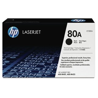 Toner HP CF280A, Reichweite: 2.560 Seiten, schwarz