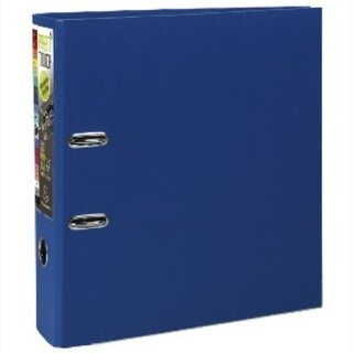 Ordner Exacompta 53352E, A4, PP, Rückenbreite: 80mm, blau