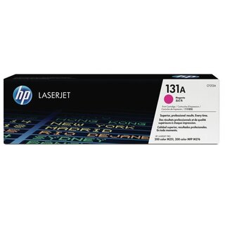 Toner HP CF213A, Reichweite: 1.800 Seiten, magenta