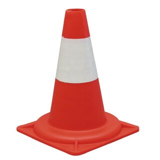 Verkehrsleitkegel Viso CSC301, Höhe: 300mm, rot/weiß