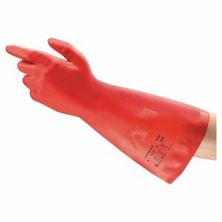 Chemikalienschutzhandschuhe Solvex 37-900, Nitril, Gre 11, rot, 1 Paar