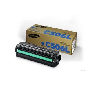 Toner Samsung CLT-C506L, Reichweite: 3.500 Seiten, cyan