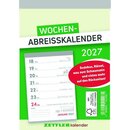 Zettler Abrei�kalender 325, 1T/1S, R�ckseite bedruckt,...
