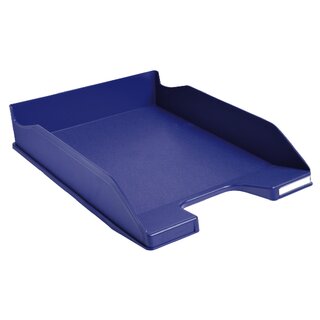 Briefkorb Exacompta 113104D Combo, stapelbar, Mae: 347 x 255 x 65mm, blau