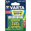 Akku Varta 56706, Mignon, HR06/AA, 1,2 Volt, 2100mAh,...