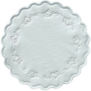 Untersetzer Duni Romance 8-lagig Zelltuch 9 cm weiß 250...