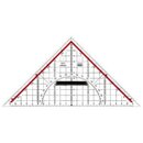 Geodreieck M+R 23230100, Hypotenusenlnge: 220mm, mit...