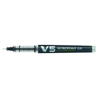 Tintenroller Pilot 2237, Pen V5, Strichst�rke: 0,3mm, schwarz