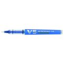 Tintenroller Pilot 2237, Pen V5, Strichstrke: 0,3mm, blau