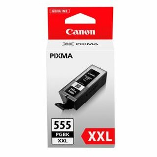 Tintenpatrone Canon 8049B001 - PGI-555PGBK XXL, Reichweite: 1000 Seiten, schwarz