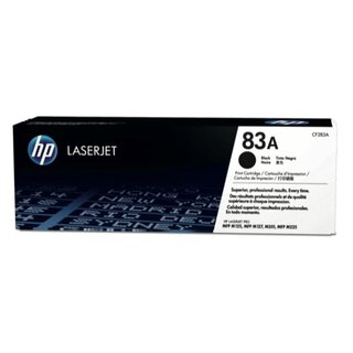 Toner HP CF283A, Reichweite: 1.500 Seiten, schwarz