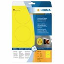 Folien-Etiketten Herma 8035 Signalschilder, D 85mm (LxB),...