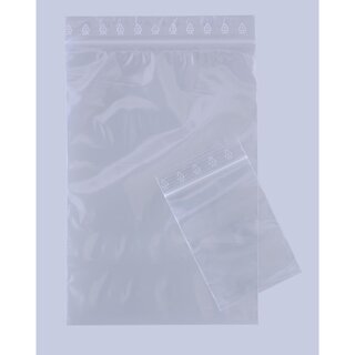 Druckverschlußbeutel FLEXI180250, 180 x 250mm, 100 Stück