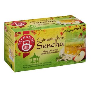 Teekanne Ländertee Chinesischer Sencha, 20 Beutel