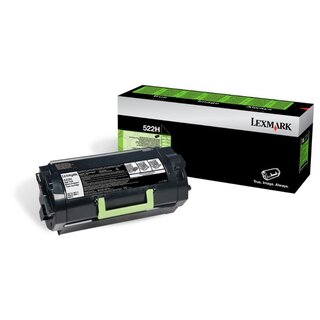 Toner Lexmark 52D2H00, Reichweite: 25.000 Seiten, schwarz