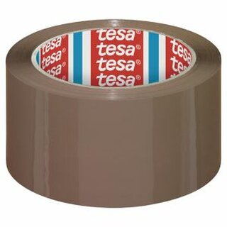 Packband Tesa tesapack 04195, 50mm x 66m, braun, 6 Stck