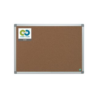 Korktafel Bi-Silque C031790, Mae: 60x90cm, mit Aluminiumrahmen