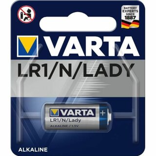 Batterie Varta 4001101401, Lady, LR1, 1,5 Volt, 880mAh, Alkaline