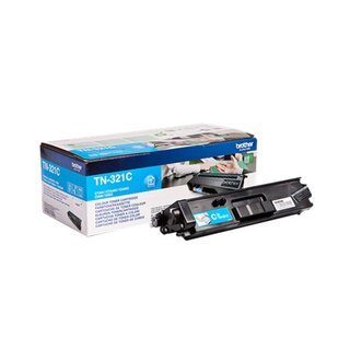 Toner Brother TN-321C, Reichweite: 1.500 Seiten, cyan