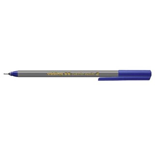 Fineliner edding 55, Strichstrke: 0,3mm, blau